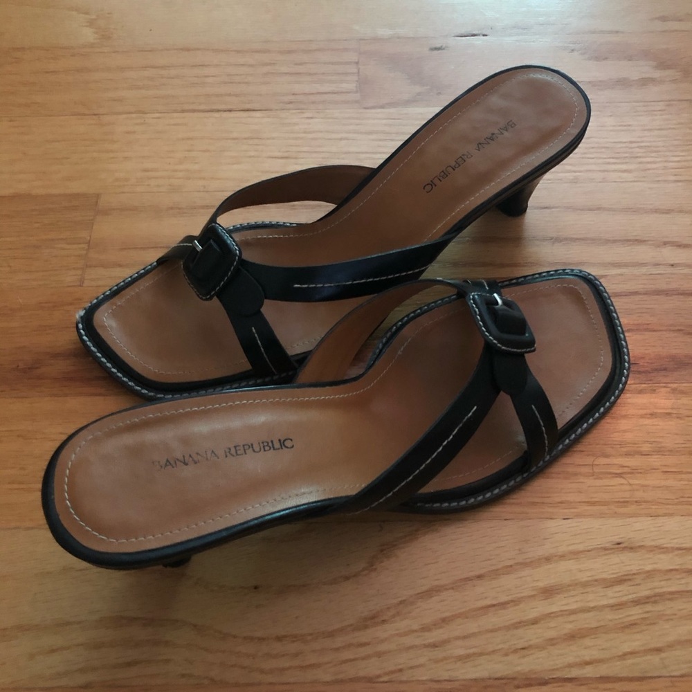 Vintage Made in Spain Banana Republic Sandals 6.5